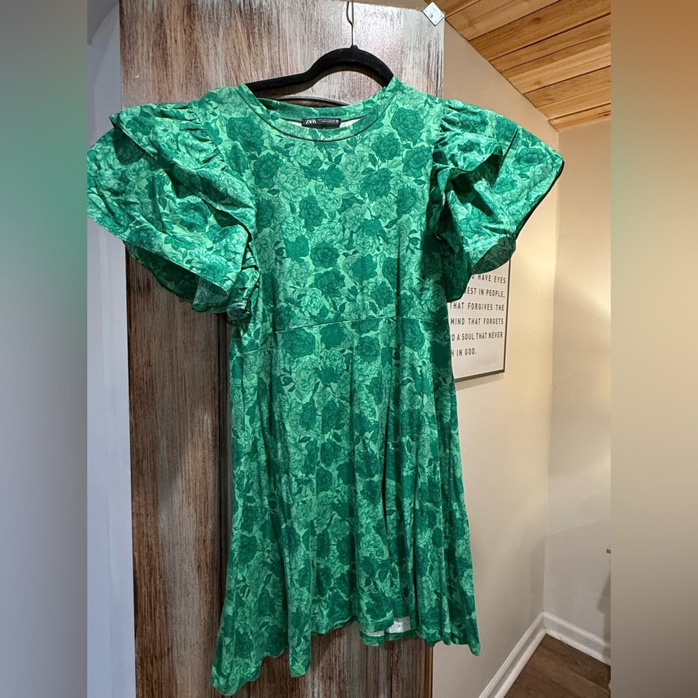 Zara Emerald Green Dress